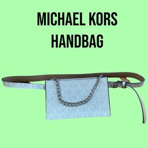 Michael Kors White Handbag